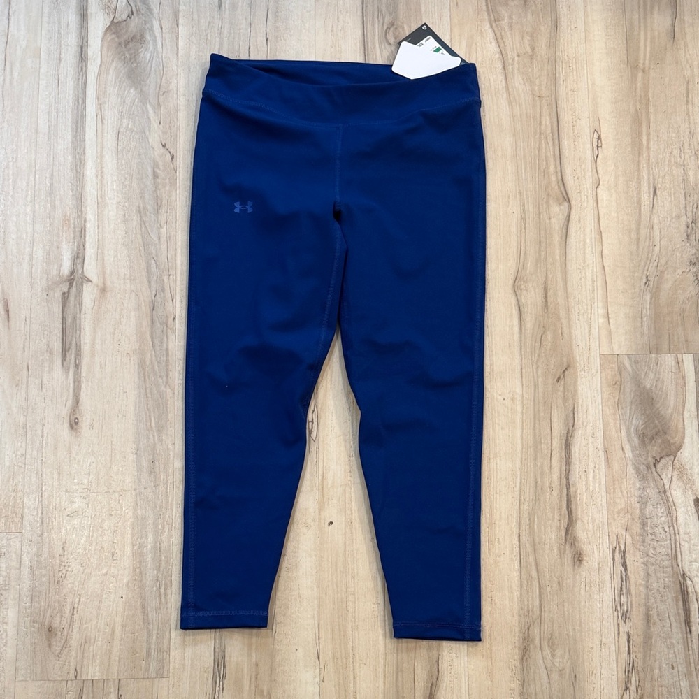 Under Armour Girls' Dark Blue Performance Leggings